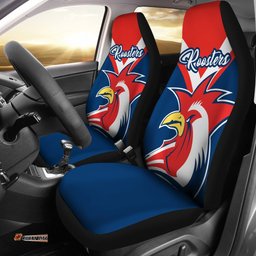 Australia Roosters Car Seat Covers Rugby