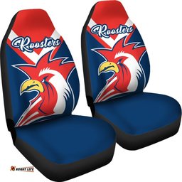 Australia Roosters Car Seat Covers Rugby