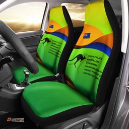 Car Seat Covers National Color of Australia
