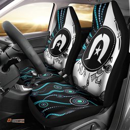 Aboriginal Pattern Torest Strait Island Car Seat Cover