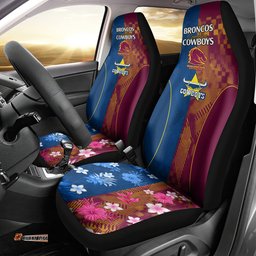 NRL Cowboys and Broncos Car Seat Cover Sporty Style