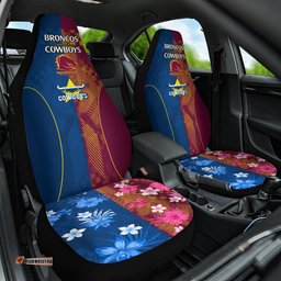 NRL Cowboys and Broncos Car Seat Cover Sporty Style