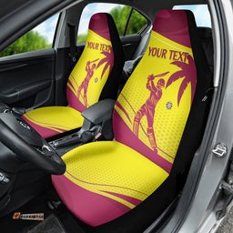 Custom West Indies Cricket Car Seat Cover 2025 World Cup Go Windies