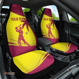 Custom West Indies Cricket Car Seat Cover 2025 World Cup Go Windies