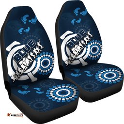 Carlton Blues Car Seat Covers Anzac Day