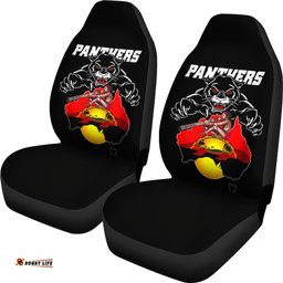 Panthers Car Seat Cover Special Map