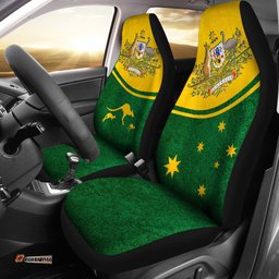 Car Seat Covers Australian Coat Of Arms Seat Covers Kangaroo Universal Fit