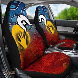 Aboriginal Car Seat Covers Aboriginal and Torres Strait Islanders Flag