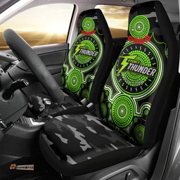 Sydney Thunder ANZAC 2025 Car Seat Cover Lest We Forget Poppy Mix Camouflage