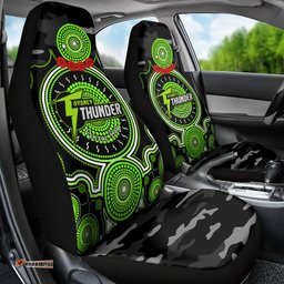 Sydney Thunder ANZAC 2025 Car Seat Cover Lest We Forget Poppy Mix Camouflage