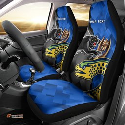 Personalised Panthers And Eels Car Seat Cover Sporty Version