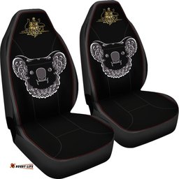 Car Seat Covers Koala Seat Cover Australian Coat Of Arms Universal Fit