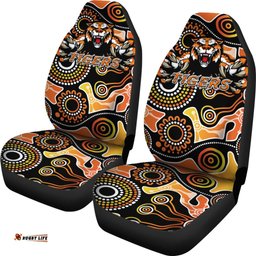 Wests Car Seat Covers Rugby - Tigers Indigenous
