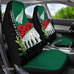 ANZAC Day Lest We Forget Car Seat Covers Australia Indigenous and New Zealand Maori