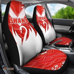 Swans Special Car Seat Covers Indigenous Sydney