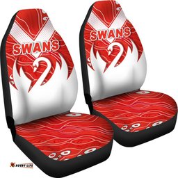 Swans Special Car Seat Covers Indigenous Sydney
