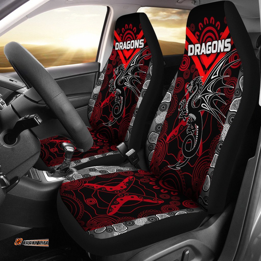Dragons Car Seat Covers St. George Aboriginal