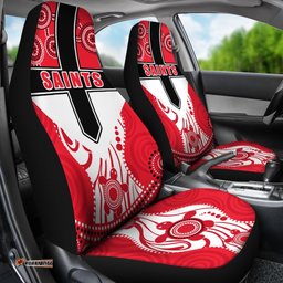 Saints Enthusiasm Car Seat Covers St Kilda Indigenous
