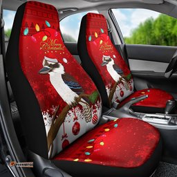 Australia Christmas Car Seat Cover Aussie Kookaburra Santa Merry Xmas