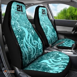 Brisbane Heat Custom Car Seat Cover BBL Cricket Team 2025