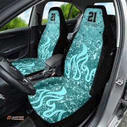 Brisbane Heat Custom Car Seat Cover BBL Cricket Team 2025