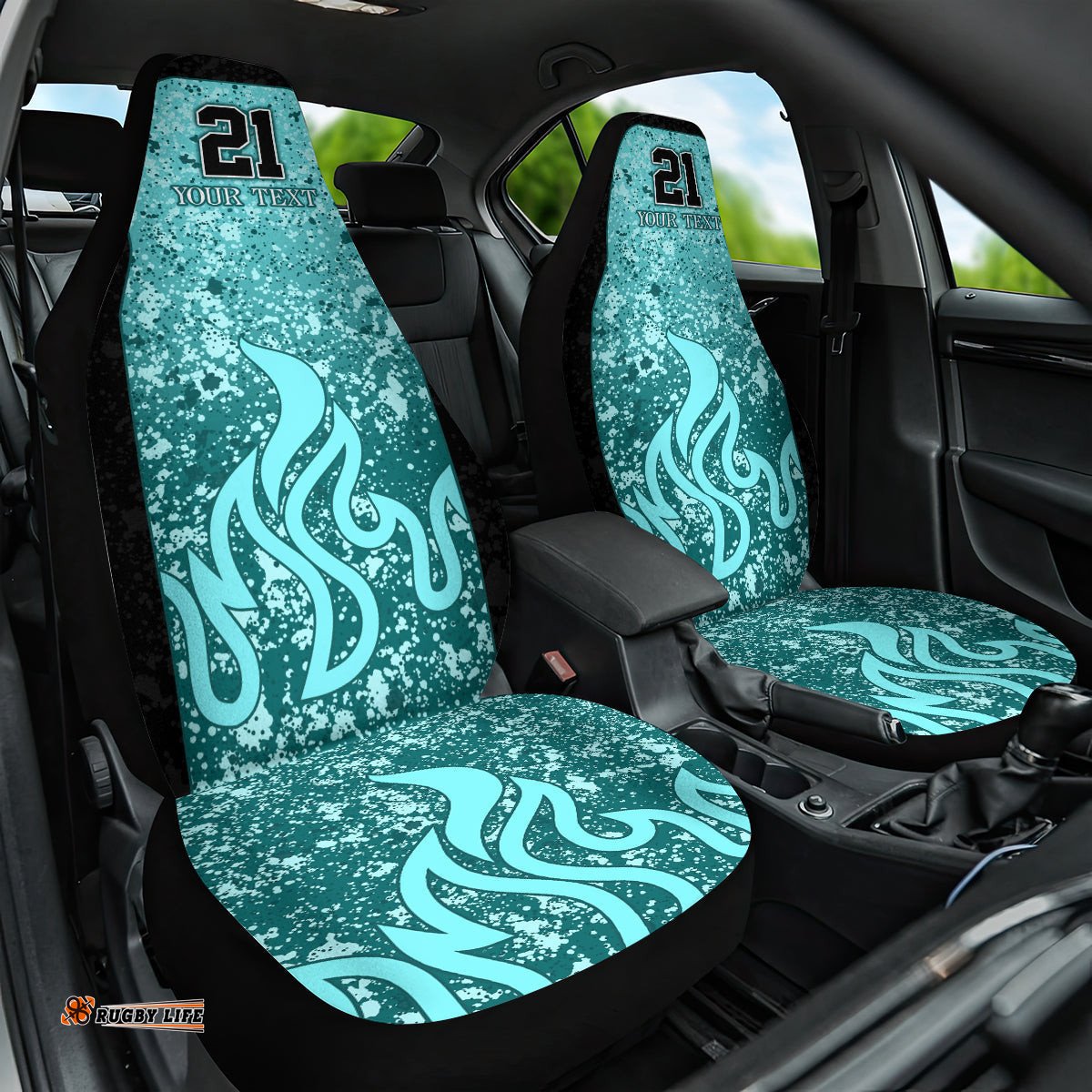 Brisbane Heat Custom Car Seat Cover BBL Cricket Team 2025