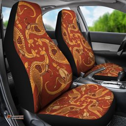 Kangaroo Car Seat Covers, Aboriginal Art Animals