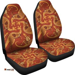 Kangaroo Car Seat Covers, Aboriginal Art Animals