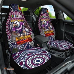 NAIDOC Week 2024 Eagles Car Seat Cover Mascot Rugby