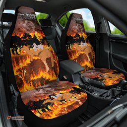 Save Wildlife Australia Car Seat Cover Bushfire Awareness