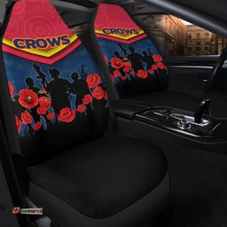 Adelaide Crows ANZAC Day Car Seat Covers Indigenous Art