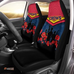 Adelaide Crows ANZAC Day Car Seat Covers Indigenous Art