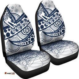 Eels Rugby Car Seat Covers Line Art Special Version 07