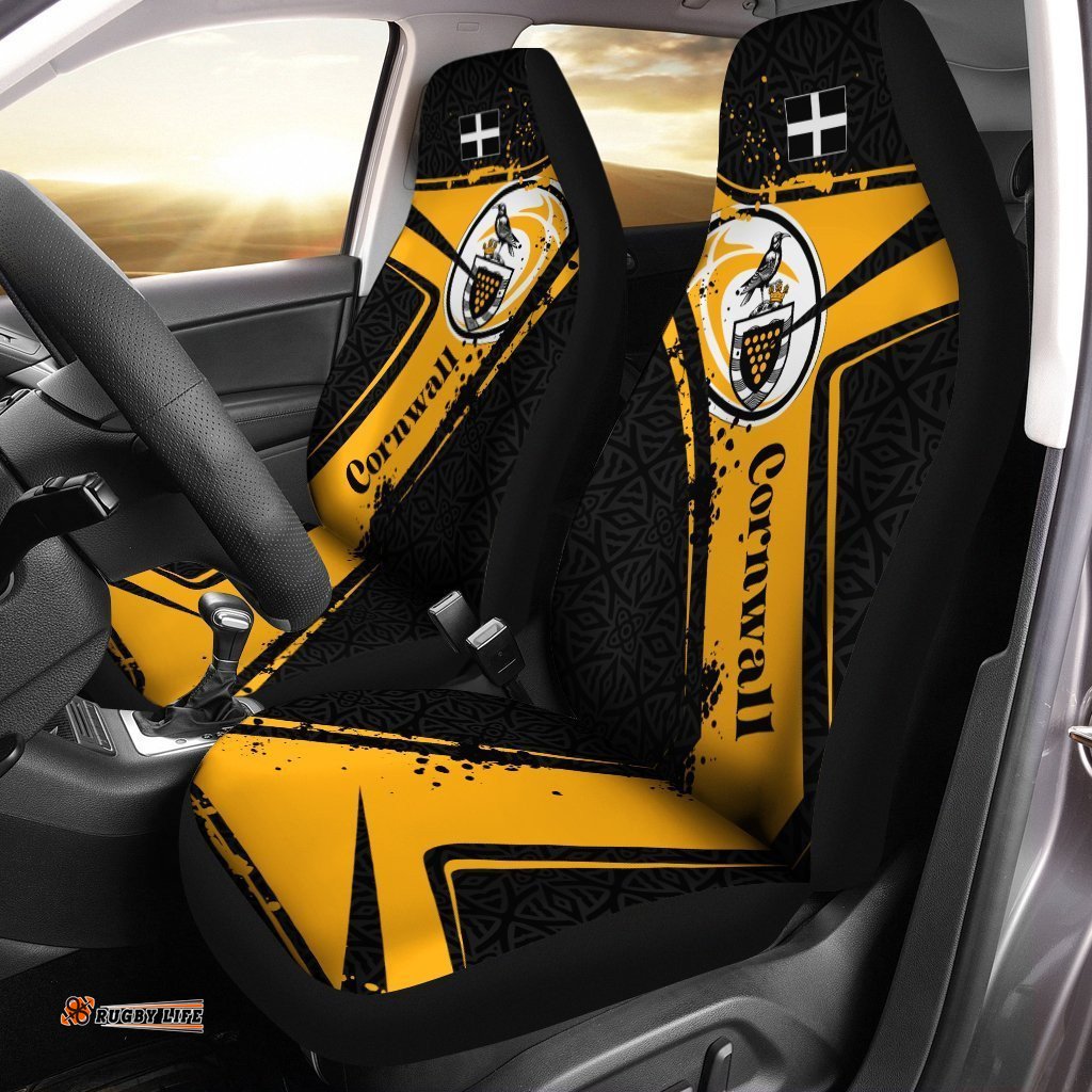 Cornwall Rugby Car Seat Covers Cornish Rugby