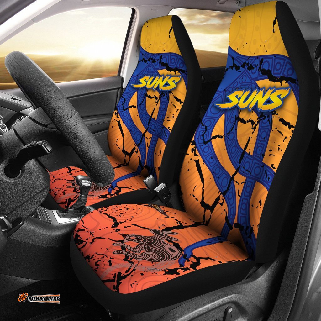 Gold Coast Zip Car Seat Covers Suns Origin Indigenous