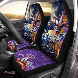Storm Aboriginal Rugby Car Seat Cover - Super Storm Thunder Power