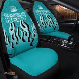 Brisbane Heat Car Seat Covers Aboriginal Style Of Dot Fire