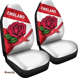 England Rugby Car Seat Covers Sporty Style