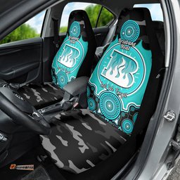 Brisbane Heat ANZAC 2025 Car Seat Cover Lest We Forget Poppy Mix Camouflage