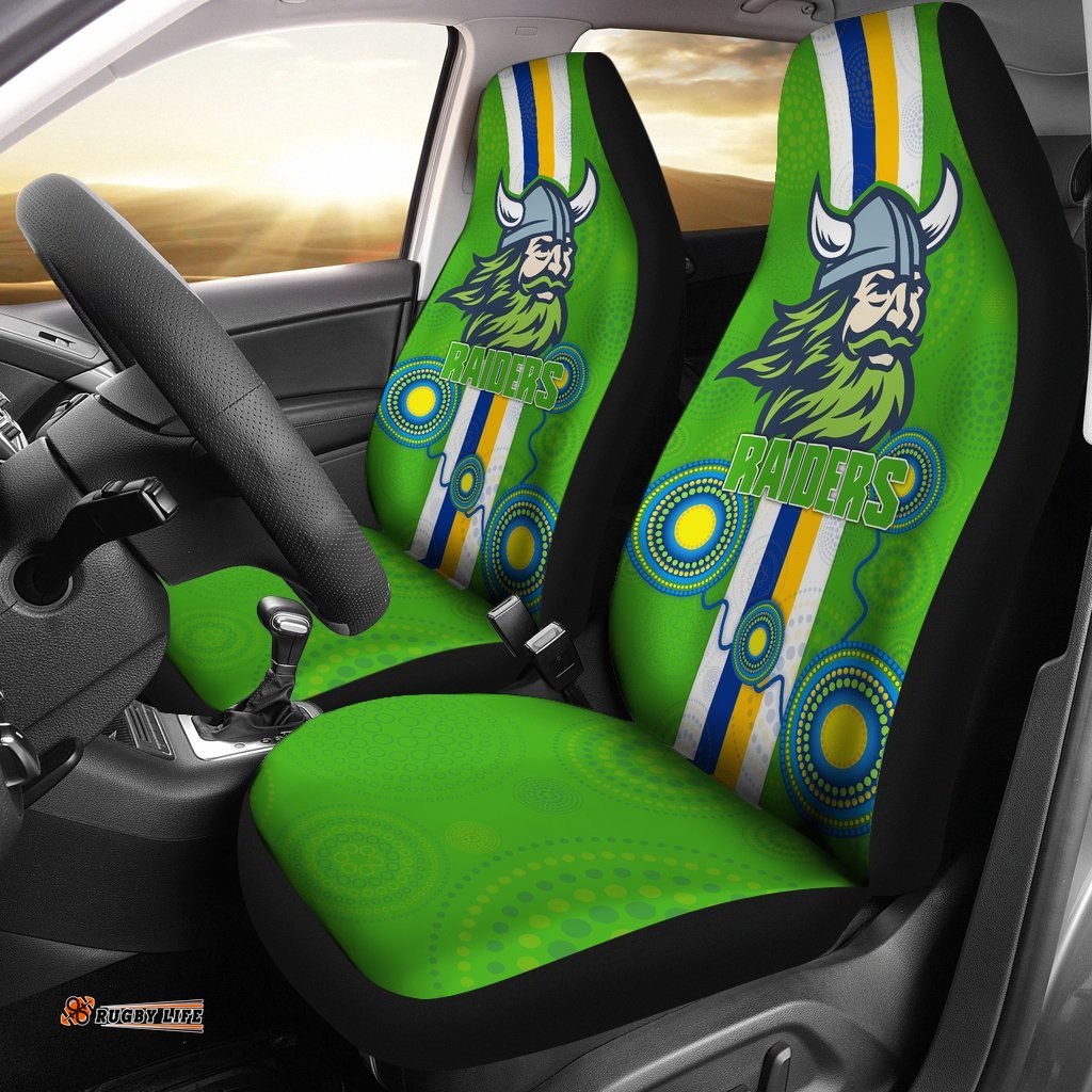 Canberra Car Seat Cover Raiders Indigenous