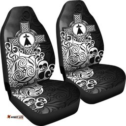 Brittany Celtic Car Seat Covers Bretagne Stoat Ermine With Celtic Cross