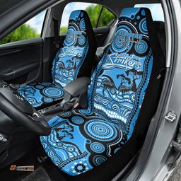 Adelaide Strikers Cricket Car Seat Cover Happy Australia Day Aboriginal Art