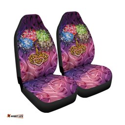 Celtic Mother's Day Car Seat Cover Mother With Child