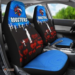 Sydney Roosters Car Seat Covers Prairie Style