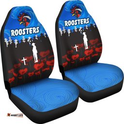Sydney Roosters Car Seat Covers Prairie Style