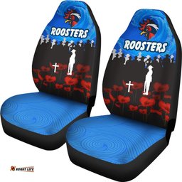 Sydney Roosters Car Seat Covers Prairie Style