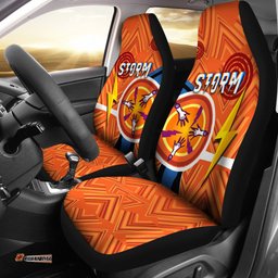 Melbourne Storm Car Seat Covers Simple Indigenous - Orange