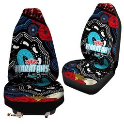 Waratahs Rugby Car Seat Cover Indigenous Waratahs ANZAC Day Aboriginal Car Seat Cover