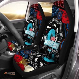 Waratahs Rugby Car Seat Cover Indigenous Waratahs ANZAC Day Aboriginal Car Seat Cover