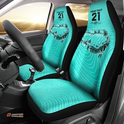 Matildas Til Its Done Custom Car Seat Cover Australia Womens Soccer Turquoise Style